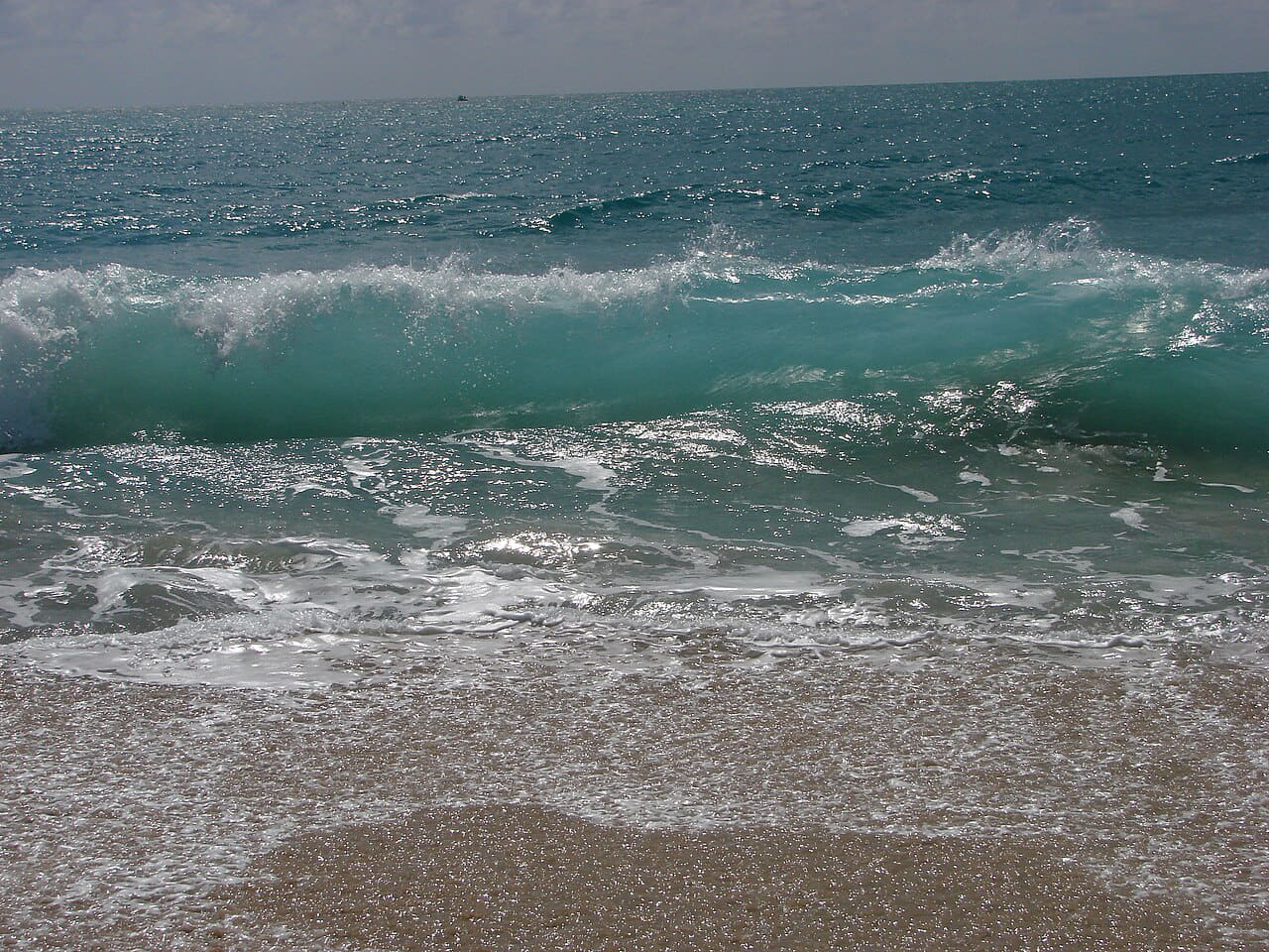 Água do Mar - panoramio wallpaper in slate and steel blue tones, Full HD, 4:3 format for phone