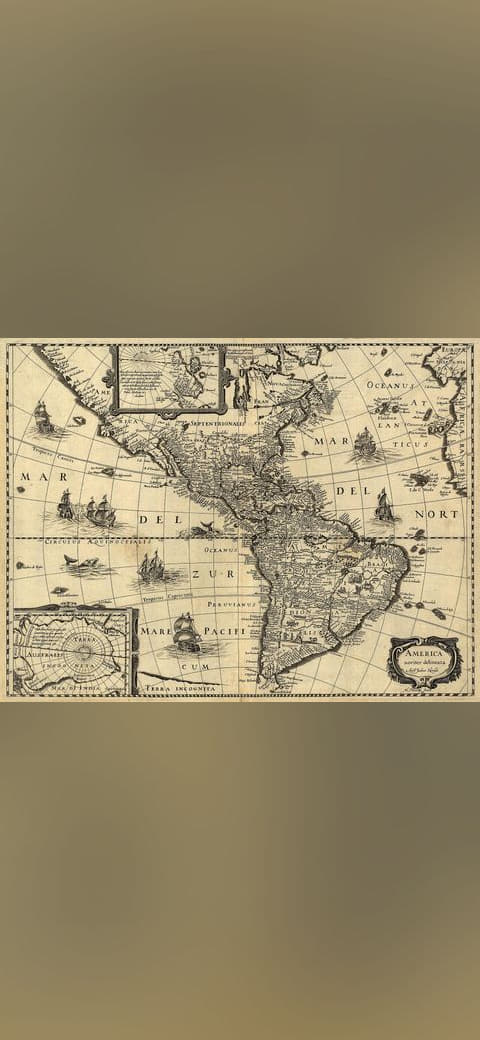 America noviter delineata wallpaper in blush and sage green tones, Full HD, 4:3 format for phone