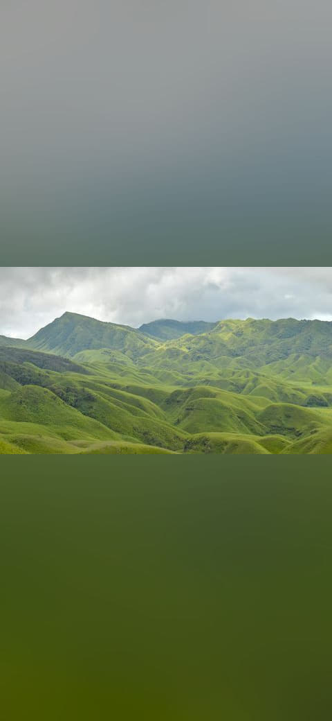 Breathtaking beauty of Dzukou Valley in… wallpaper in lavender and slate tones, Full HD, 16:9 format for desktop