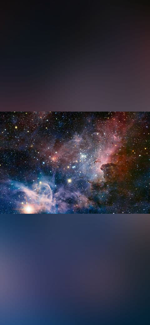 Carina Nebula wallpaper in near-black and charcoal tones, Full HD, 4:3 format for desktop