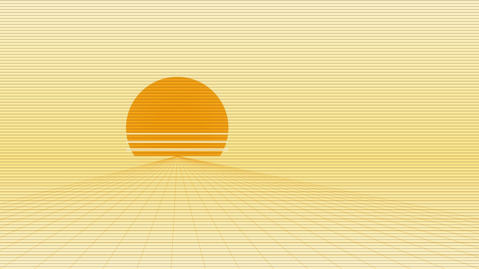 Circuit night skyline 2 wallpaper in cream and blush tones, 4K, 16:9 format for desktop