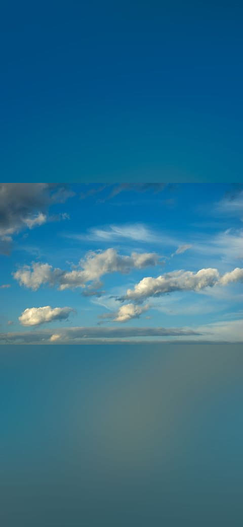 Clouds and blue sky in Russia. IMG 012 wallpaper in slate and teal tones, Full HD, 4:3 format for phone