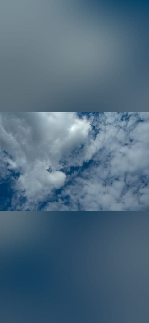 Clouds and blue sky in Russia. IMG 100 wallpaper in slate and slate tones, Full HD, 4:3 format for phone