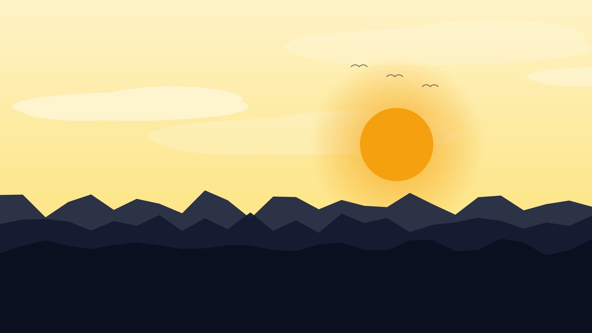 Coastal train 2 wallpaper in near-black and cream tones, 4K, 16:9 format for phone