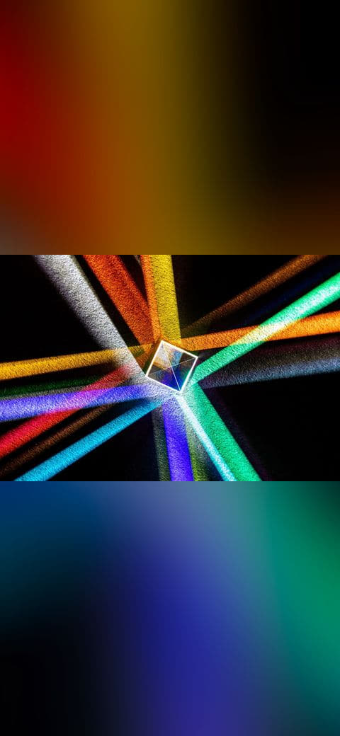 Dichroitisches Prisma wallpaper in near-black and near-black tones, Full HD, 4:3 format for phone