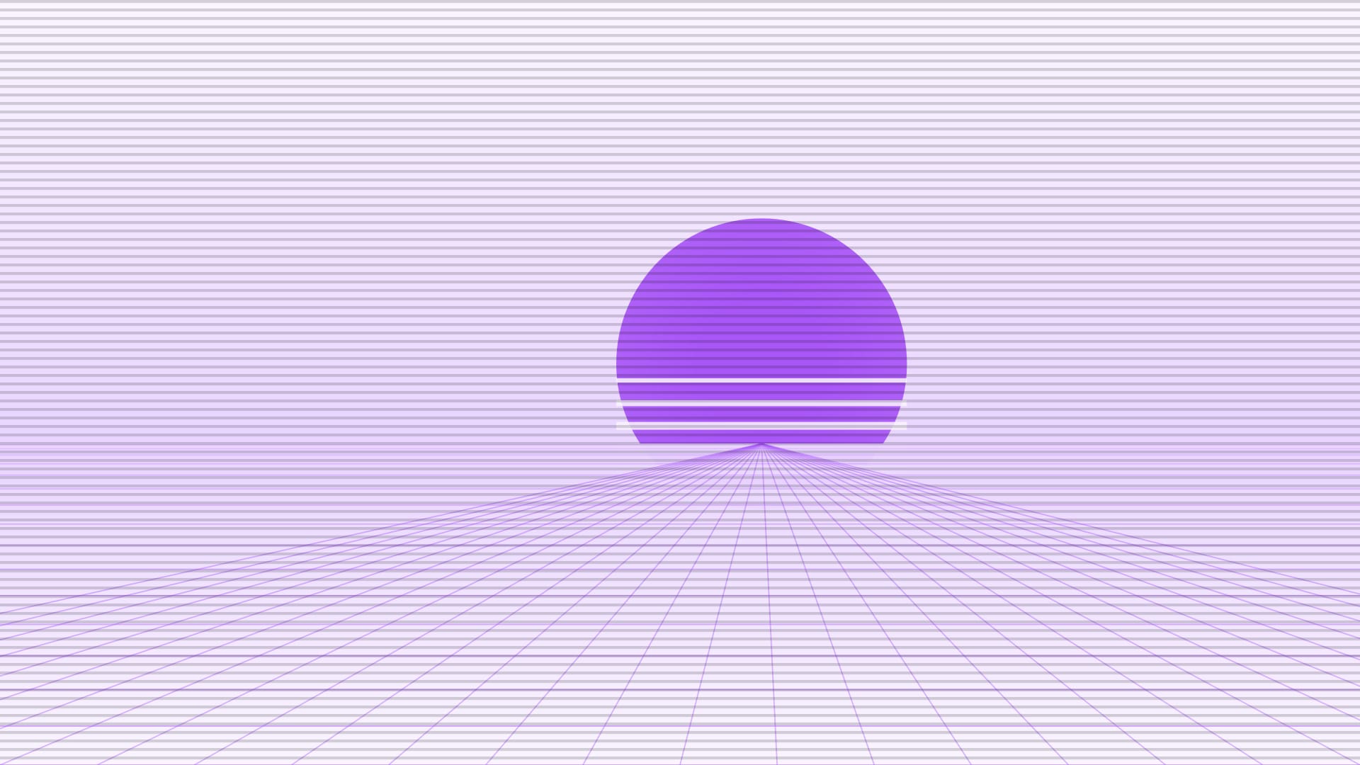 Electric skyline grid wallpaper in lavender and blush tones, 4K, 16:9 format for desktop