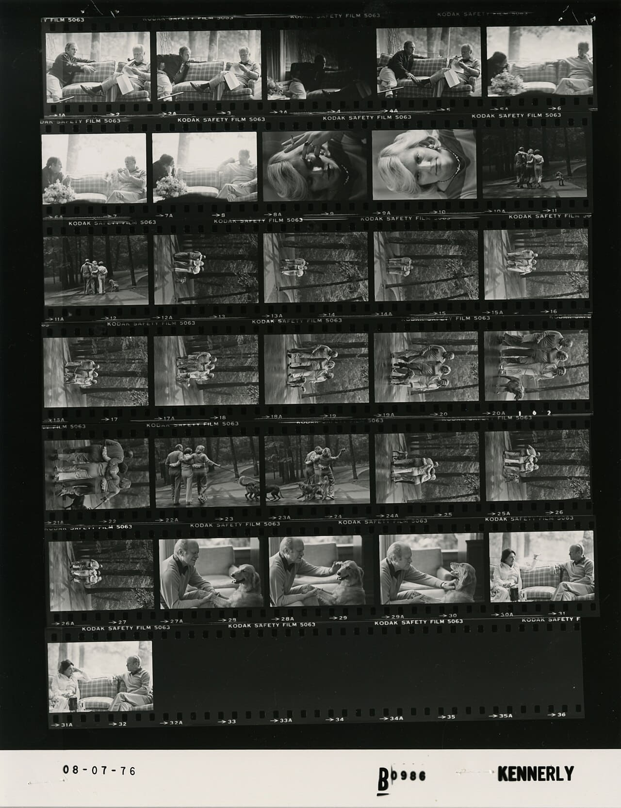 Ford B0986 NLGRF photo contact sheet wallpaper in near-black and charcoal tones, Full HD, 3:4 format for phone