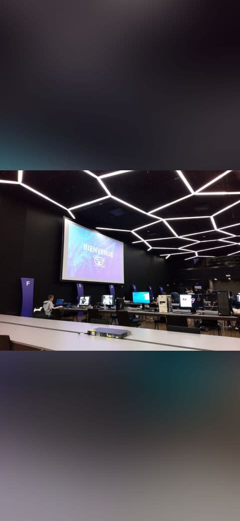 Geneva Gaming Convention 2016 - setup 01 wallpaper in near-black and near-black tones, Full HD, 4:3 format for phone