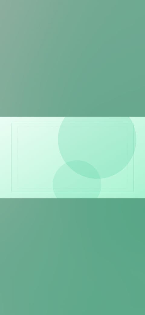Hazy pastel minimal wallpaper in mint and pale sky tones, 4K, 16:9 format for desktop