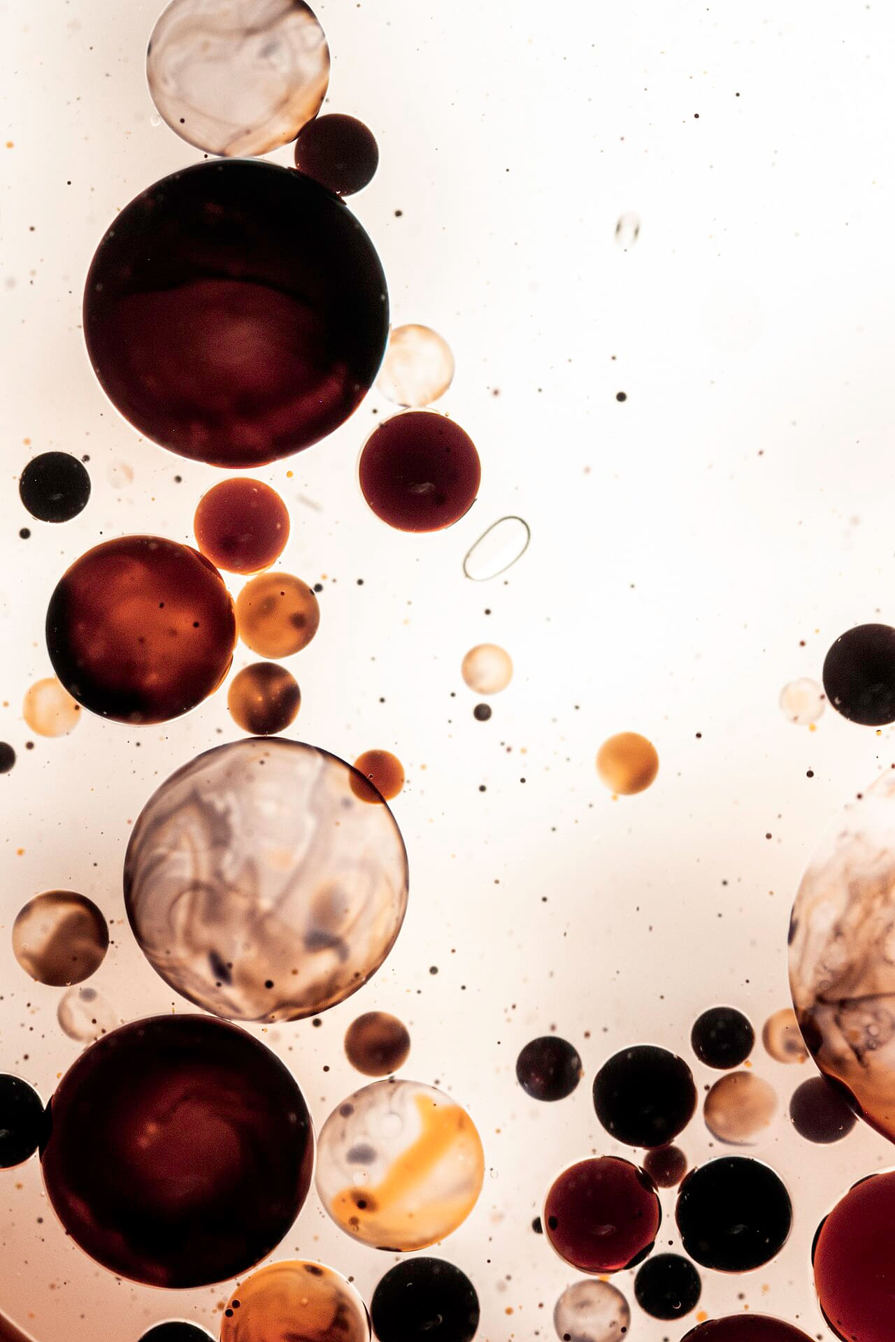 Ink&dye100-b Flickr macro photo by Jordan Mudrack -… wallpaper in cream and cream tones, Full HD, 3:4 format for desktop