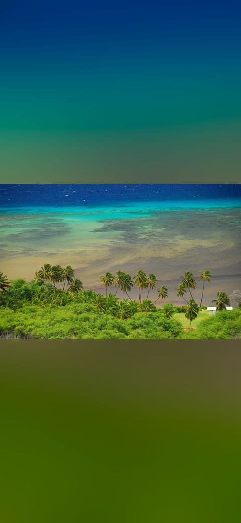 Kakahai‘a Beach Park Molokai Hawaii , Photo by Pat… wallpaper in olive and olive tones, Full HD, 16:9 format for phone