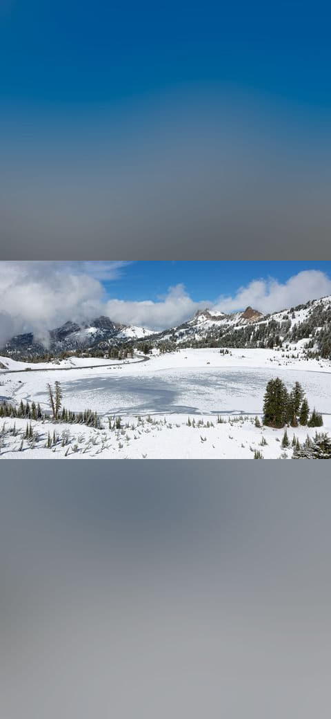 Lake Helen in June 2022 wallpaper in lavender and sand tones, Full HD, 16:9 format for desktop