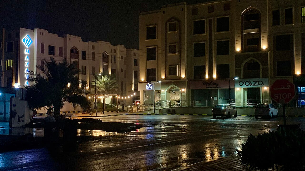 Midnight Mirage wallpaper in near-black and near-black tones, Full HD, 16:9 format for phone