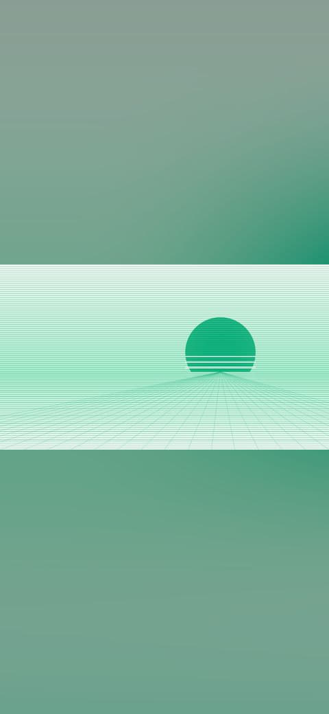 Neon rain street grid 3 wallpaper in mint and mint tones, 4K, 16:9 format for desktop