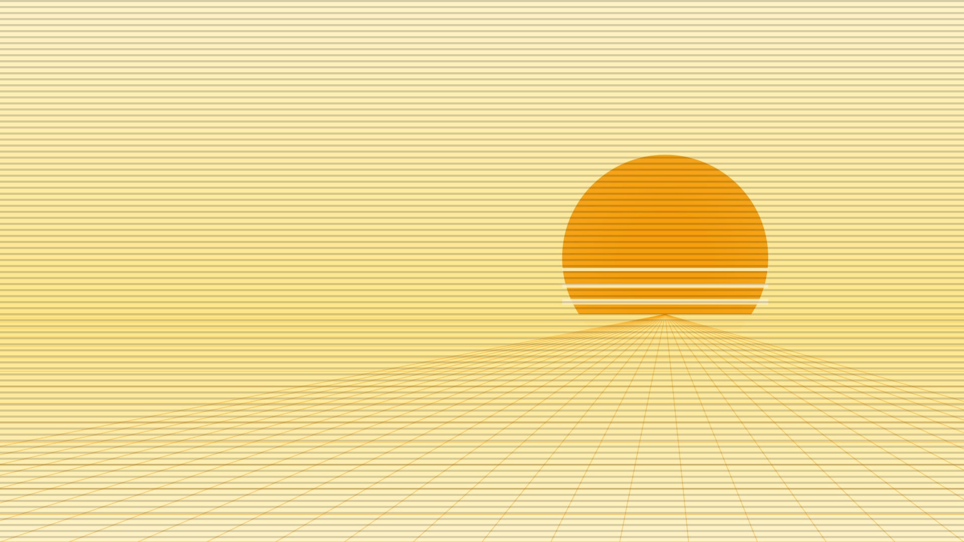 Night runner grid wallpaper in cream and blush tones, 4K, 16:9 format for desktop