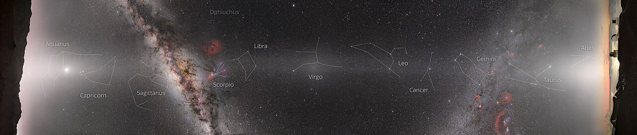 Night Sky from Hawai‘i and Chile wallpaper in charcoal and charcoal tones, Full HD, 21:9 format for phone