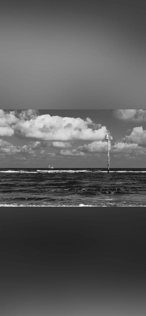 Norderney, Nordsee am Oststrand 5 wallpaper in olive and slate tones, Full HD, 4:3 format for phone