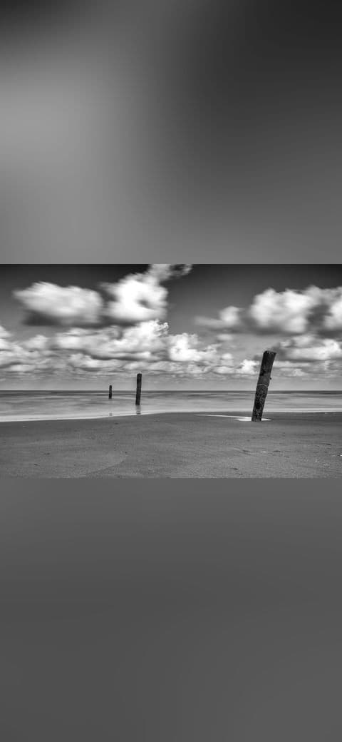 Norderney, Nordsee am Oststrand -- 2016 -- 5167 - 2 wallpaper in slate and olive tones, Full HD, 16:9 format for phone