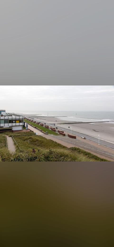 Norderney, Nordstrand 3 wallpaper in lavender and cream tones, Full HD, 4:3 format for phone