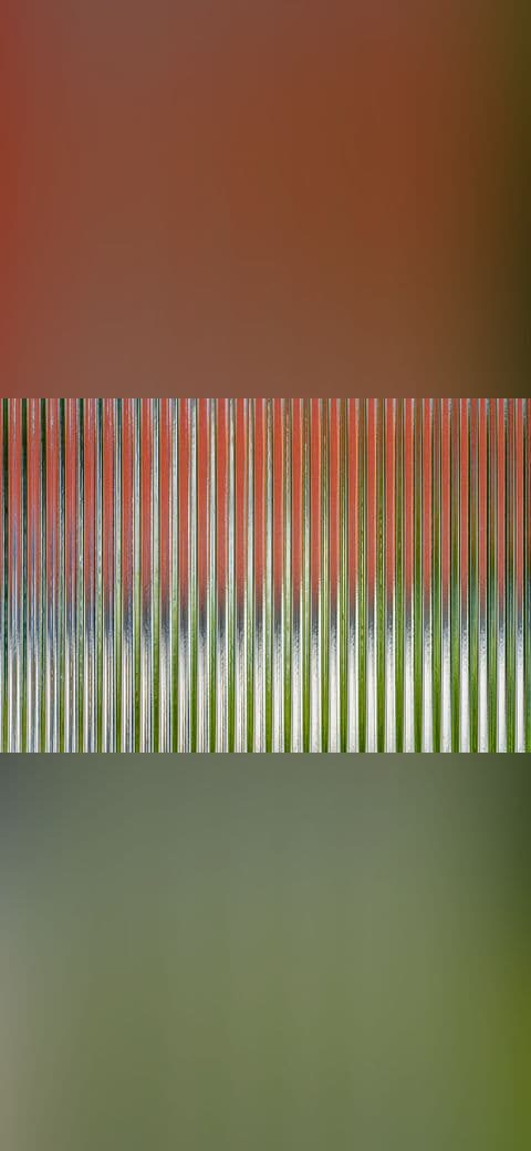 Ornamentglas B - Ansicht 1 wallpaper in rust and sage green tones, Full HD, 4:3 format for desktop
