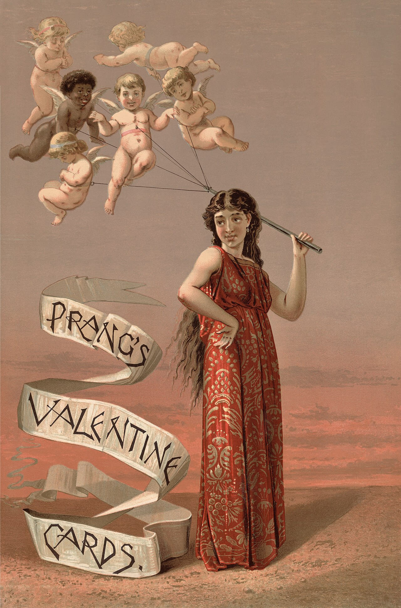 Prang's Valentine Cards2 wallpaper in slate and slate tones, Full HD, 3:4 format for phone