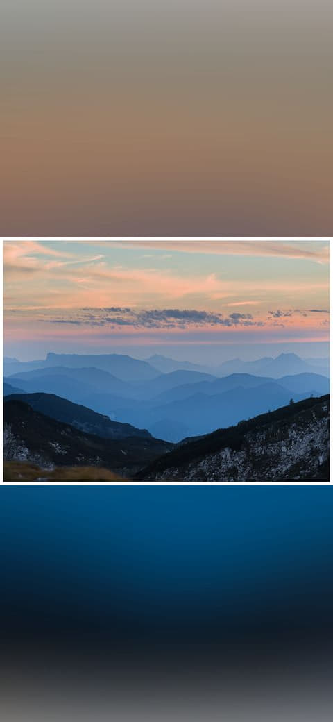 Rocky ride. wallpaper in steel blue and near-black tones, Full HD, 4:3 format for phone
