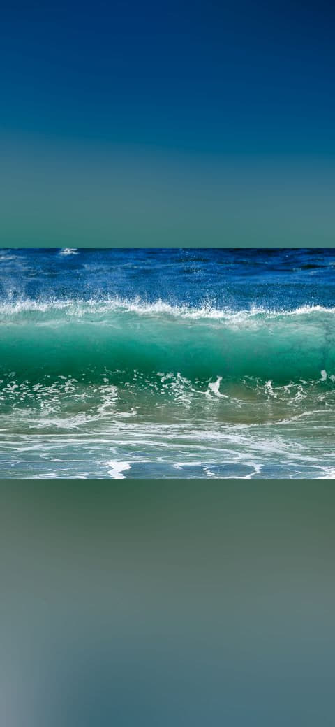 Sangenjo, La Lanzada 10 wallpaper in sage green and sage green tones, Full HD, 4:3 format for phone