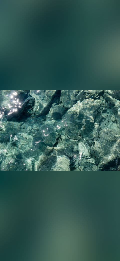 Santorin , Perissa, Wasser an der Küste wallpaper in steel blue and slate tones, Full HD, 4:3 format for phone