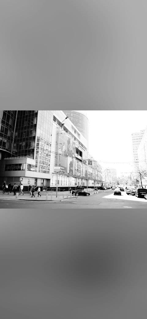 Shiny Black and White, Kiev, Ukraine 5 wallpaper in cream and lavender tones, Full HD, 4:3 format for phone