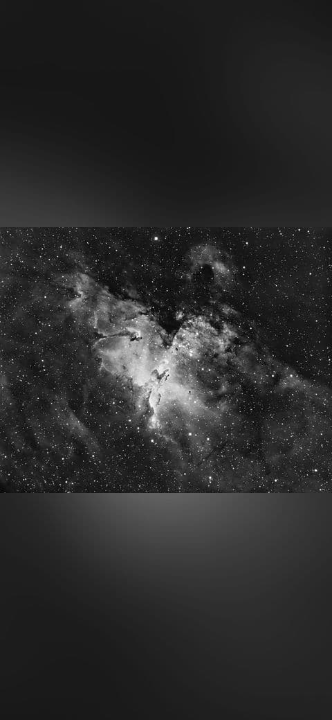 The Eagle Nebula, M16 2 wallpaper in charcoal and charcoal tones, Full HD, 4:3 format for desktop