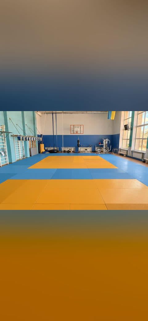 Wrestling gym 12 wallpaper in burnt orange and amber tones, Full HD, 4:3 format for phone