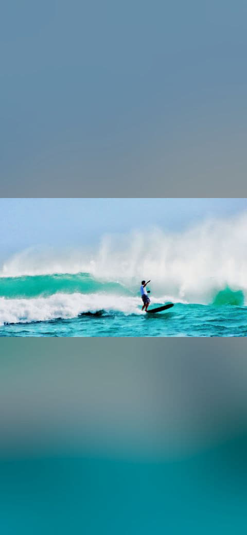 Yeah^ - panoramio wallpaper in sky blue and lavender tones, Full HD, 16:9 format for phone